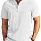 Casual Textured Henley T-Shirt (US Only)