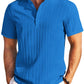 Casual Textured Henley T-Shirt (US Only)