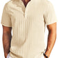 Casual Textured Henley T-Shirt (US Only)