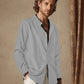 Linen Style Long Sleeve Shirt