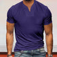 Loose Fit V-neck Short Sleeves T-shirt