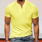 Loose Fit V-neck Short Sleeves T-shirt