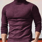 Classic Slim Fit Turtleneck Basic Top