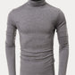 Classic Slim Fit Turtleneck Basic Top