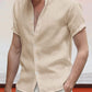 Classic Casual Cotton and Linen Shirt