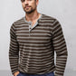 Comfy Soft Stripe Henley Shirt