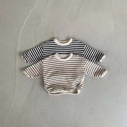 Fall Long Sleeve Striped Shirt