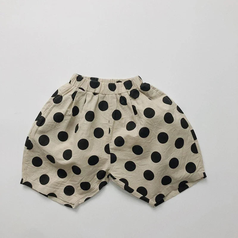 Polka Dot Loose Shorts