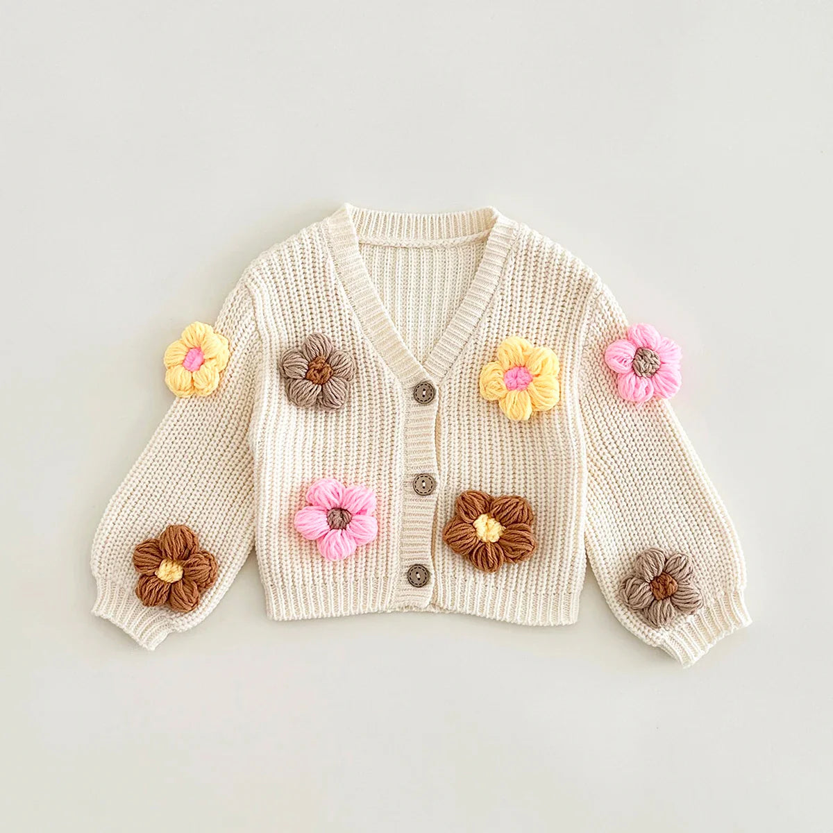 3D Flower Cardigan