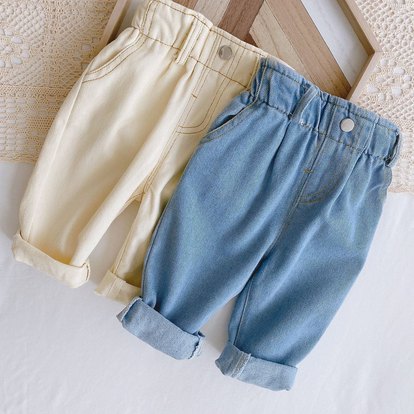 High Waist Loose Pants