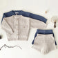 Elegant Knitted Vintage Set