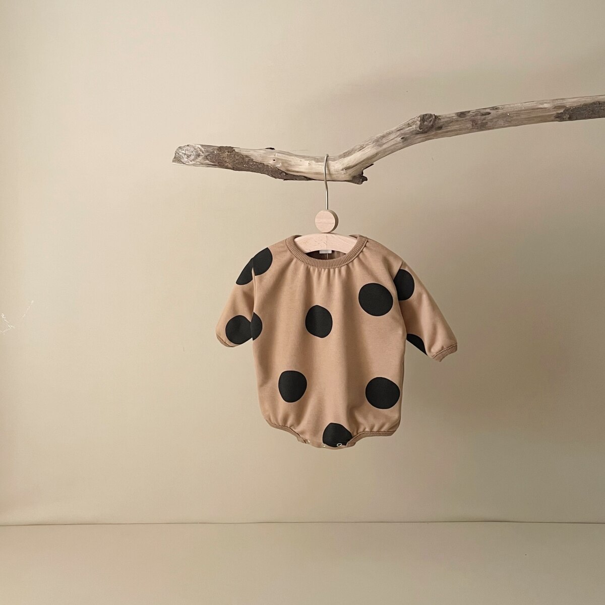 Long Sleeve Polka Dot Bodysuit