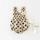 Polka Dot Flower Romper