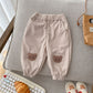 Teddy Bear Knee Patch Jogger Pants