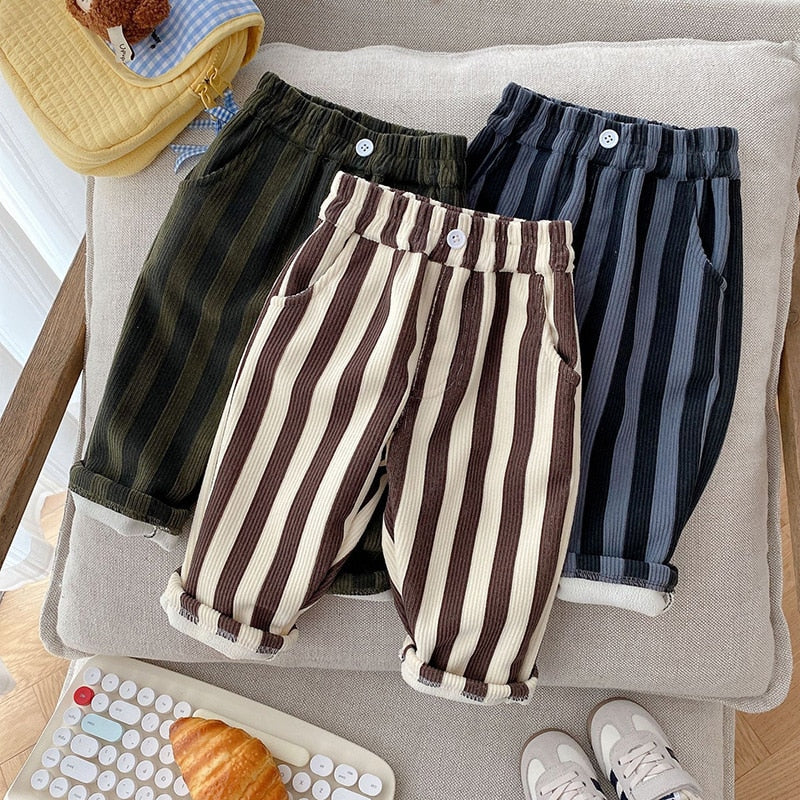 Stripe Boys Trousers