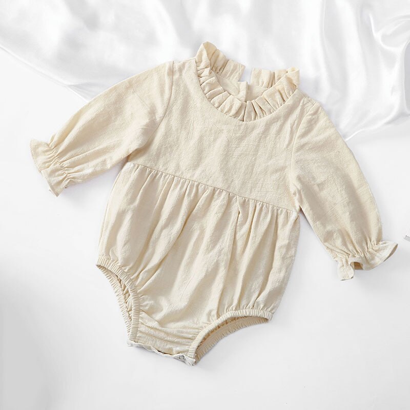 Cotton Linen Romper Playsuit