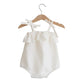 Slip Strap Linen Romper