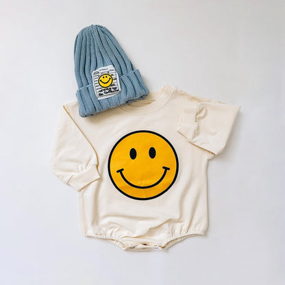 Smiley Face Baby Bodysuit