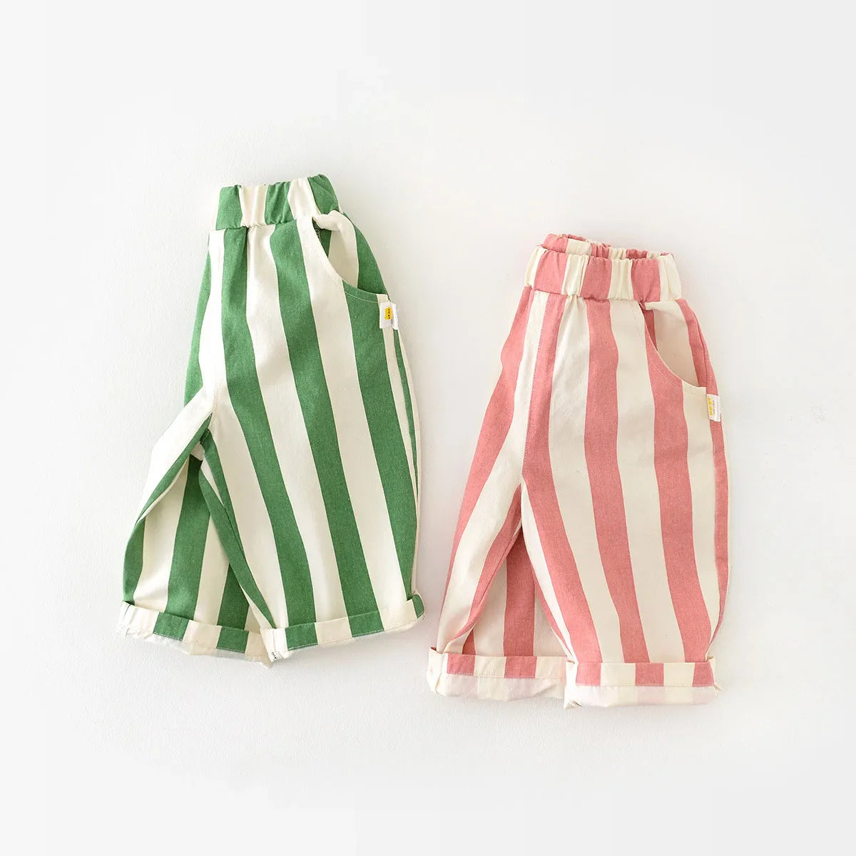 Candy Cane High Waist Stripe Pants