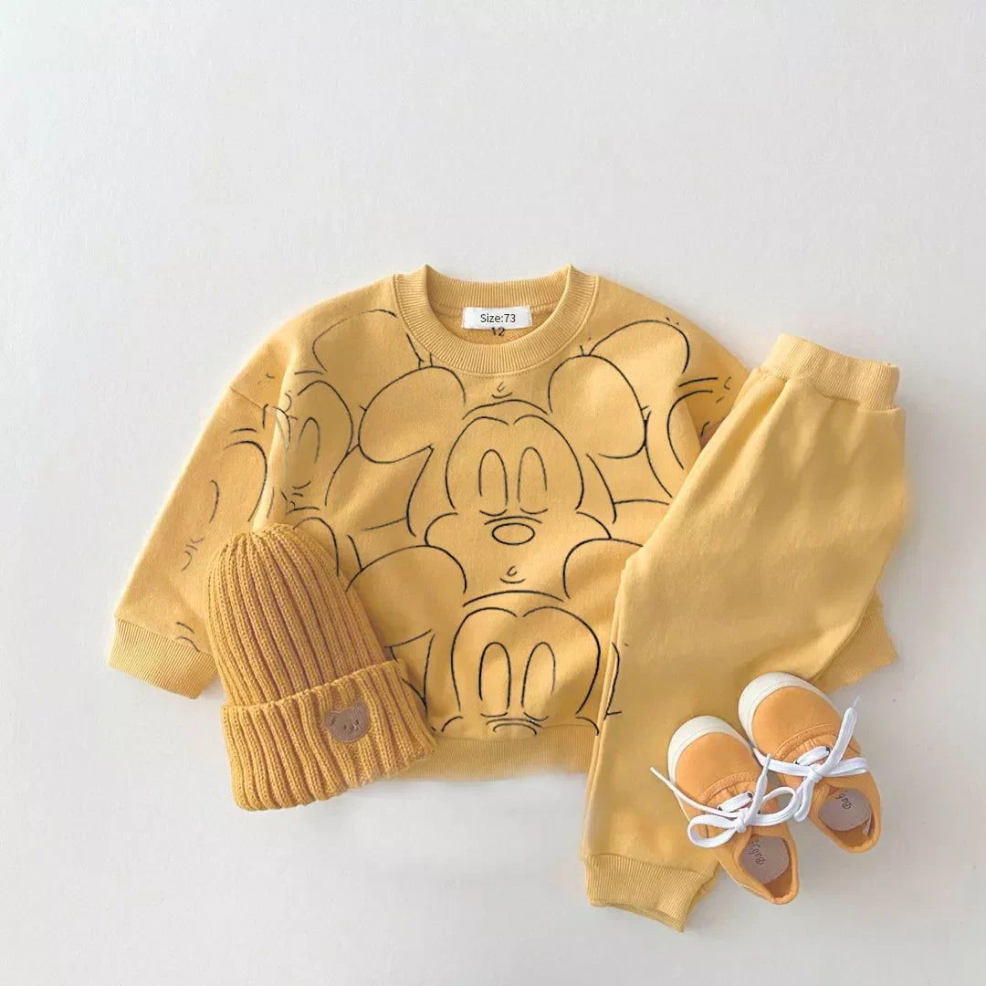 Mickey Mouse Sketch Jogger Set