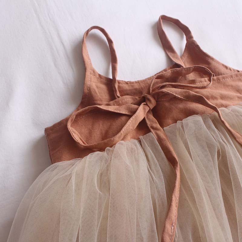 Ballerina Flair Backless Tutu Dress