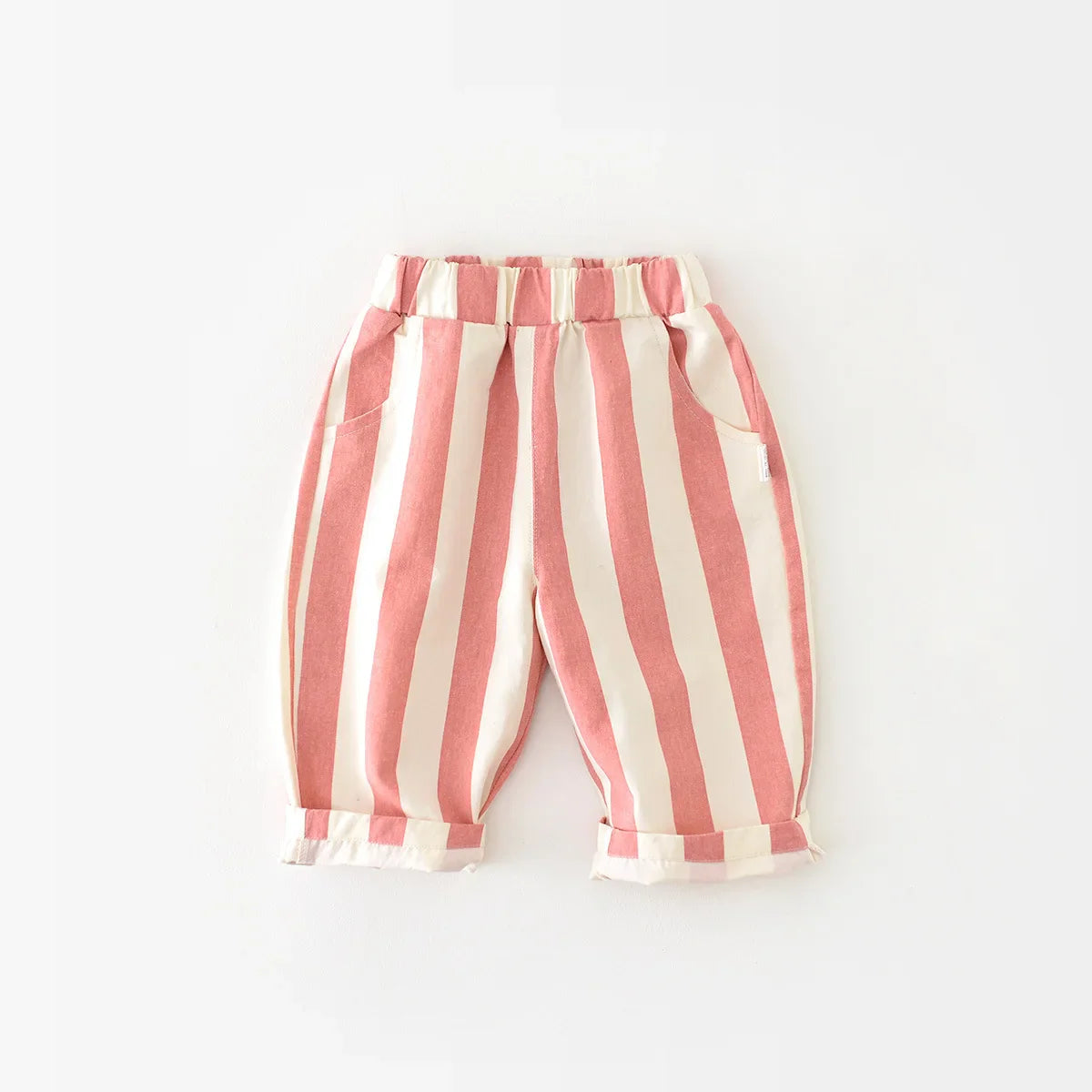 Candy Cane High Waist Stripe Pants