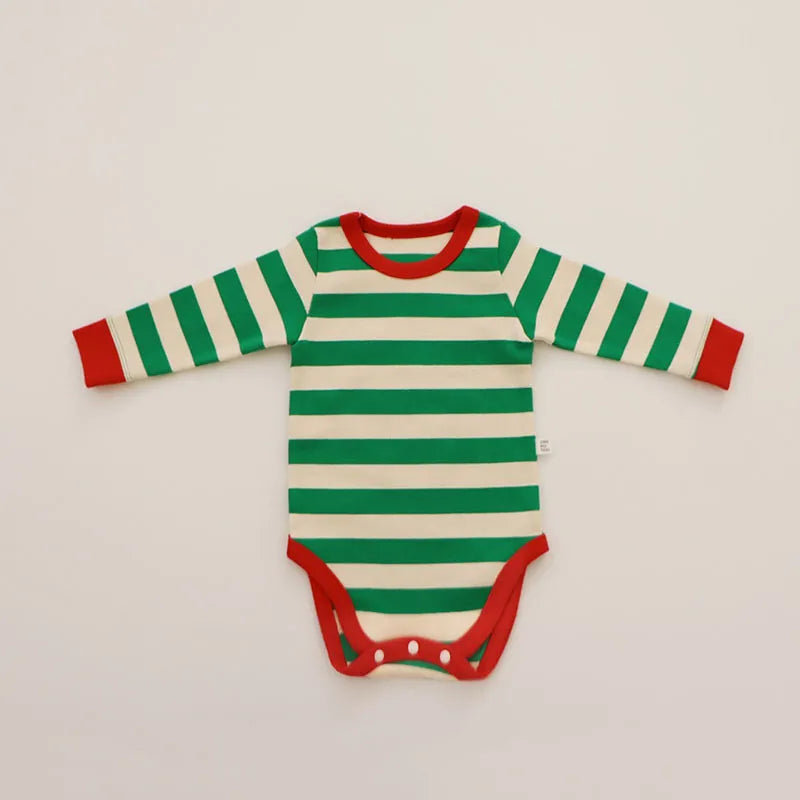 Striped Christmas Loungewear Set