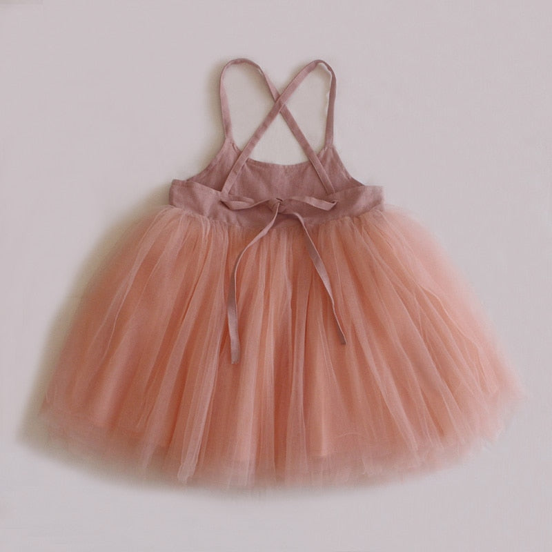 Ballerina Flair Backless Tutu Dress