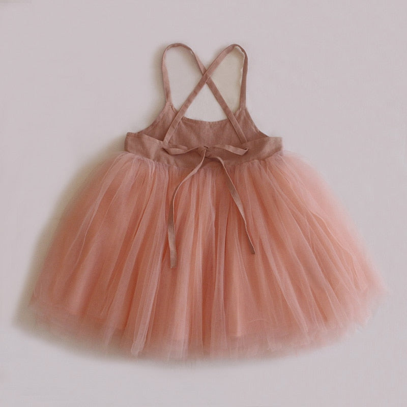 Ballerina Flair Backless Tutu Dress