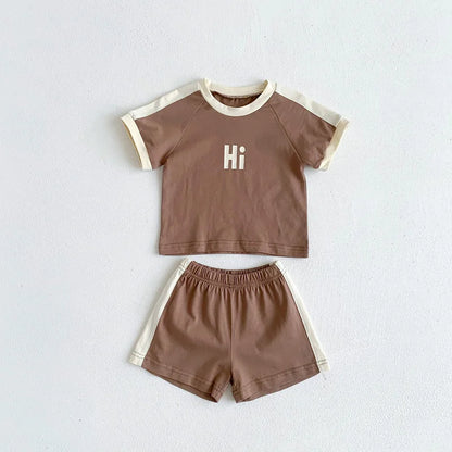 Hi Printed Shorts Set