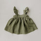 Girls Cotton Linen Dress