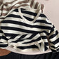 Loose Striped Cotton Top