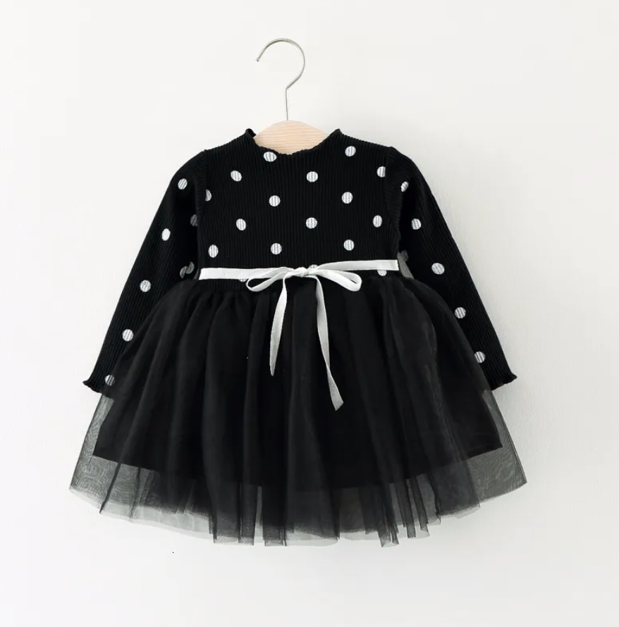 Polka Dot Tulle Dress