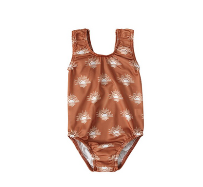 Sun Print Baby Swimsuit