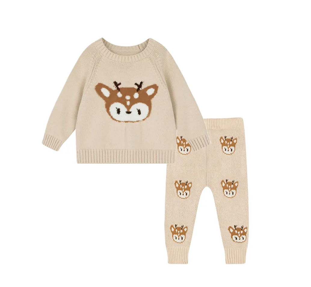 Kids Loungewear Sweater and Pants Set