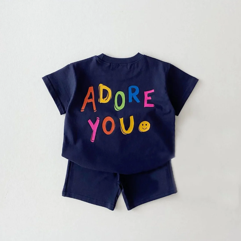 Adore You Short Sleeve Set