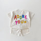 Adore You Short Sleeve Set