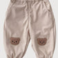 Teddy Bear Knee Patch Jogger Pants