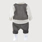 Baby Boy Semi Formal Striped 3 Pcs Set