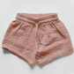 Girls Muslin Shorts Set