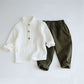 Boys Solid Fall Pants