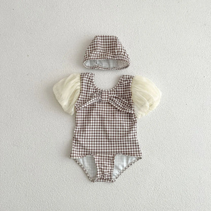 Baby Girls Sleeves Swimwear