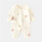 Newborn Printed Casual Jumpsuit