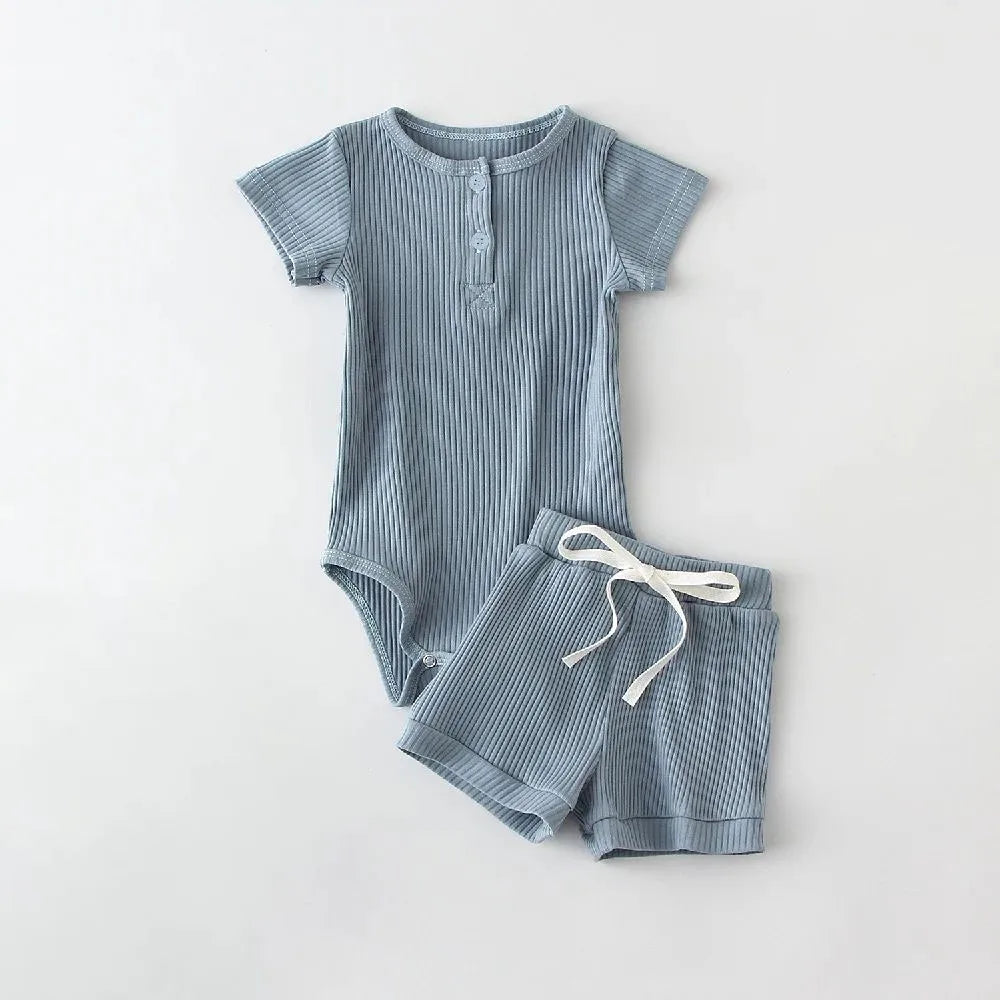 Short Sleeve Bodysuit Set