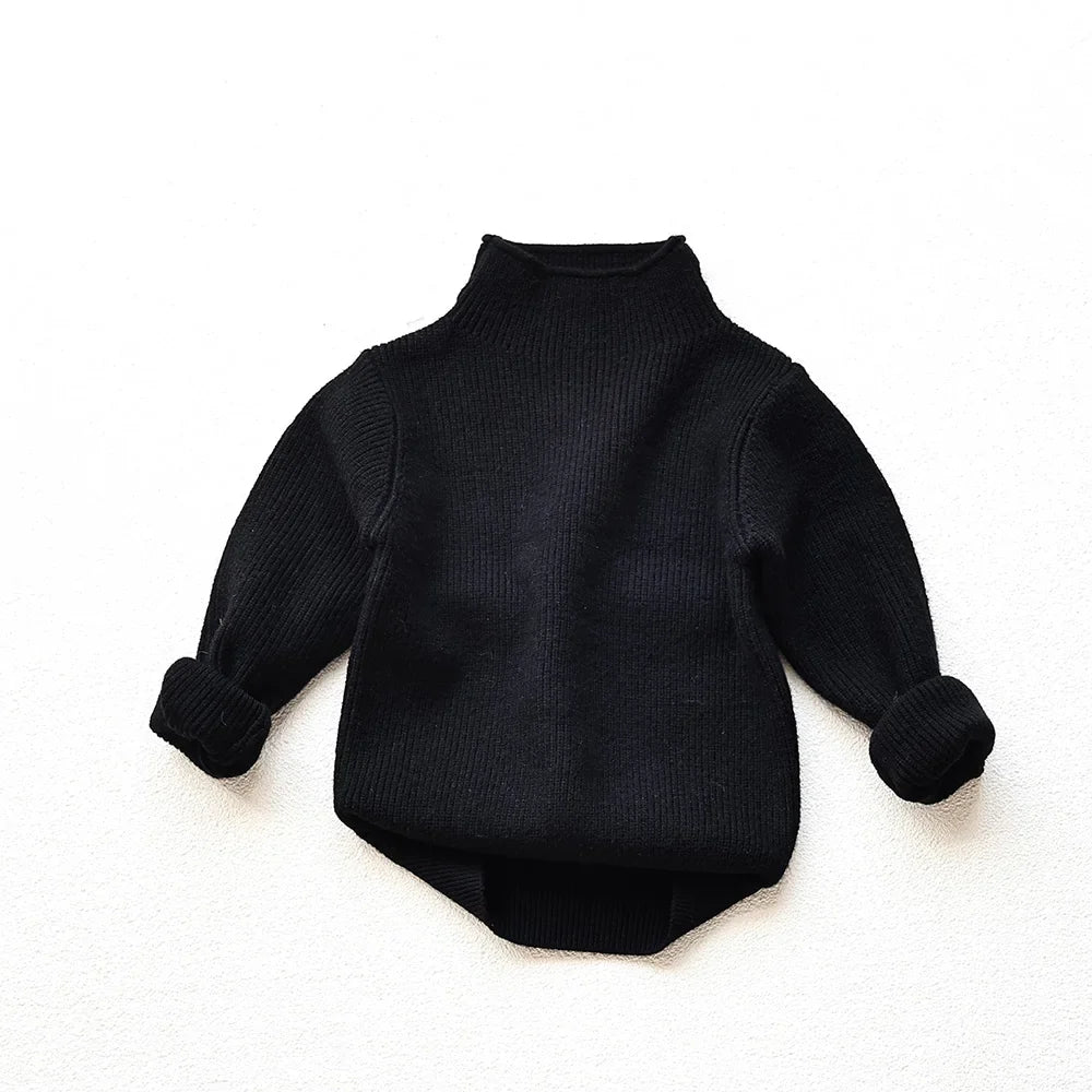 Soft Turtleneck Pullover Sweater