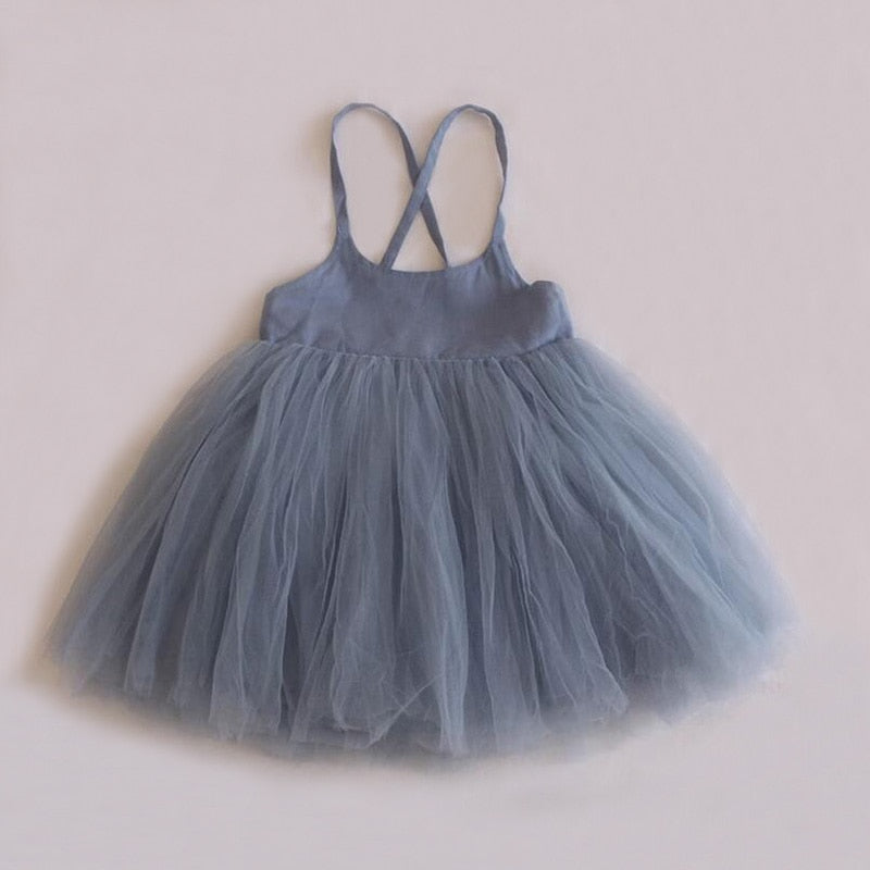 Ballerina Flair Backless Tutu Dress