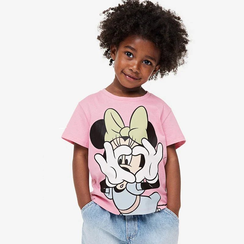 Disney Cartoon Crewneck Tee