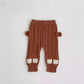 Knitted Cartoon Teddy Bear Winter Outfit