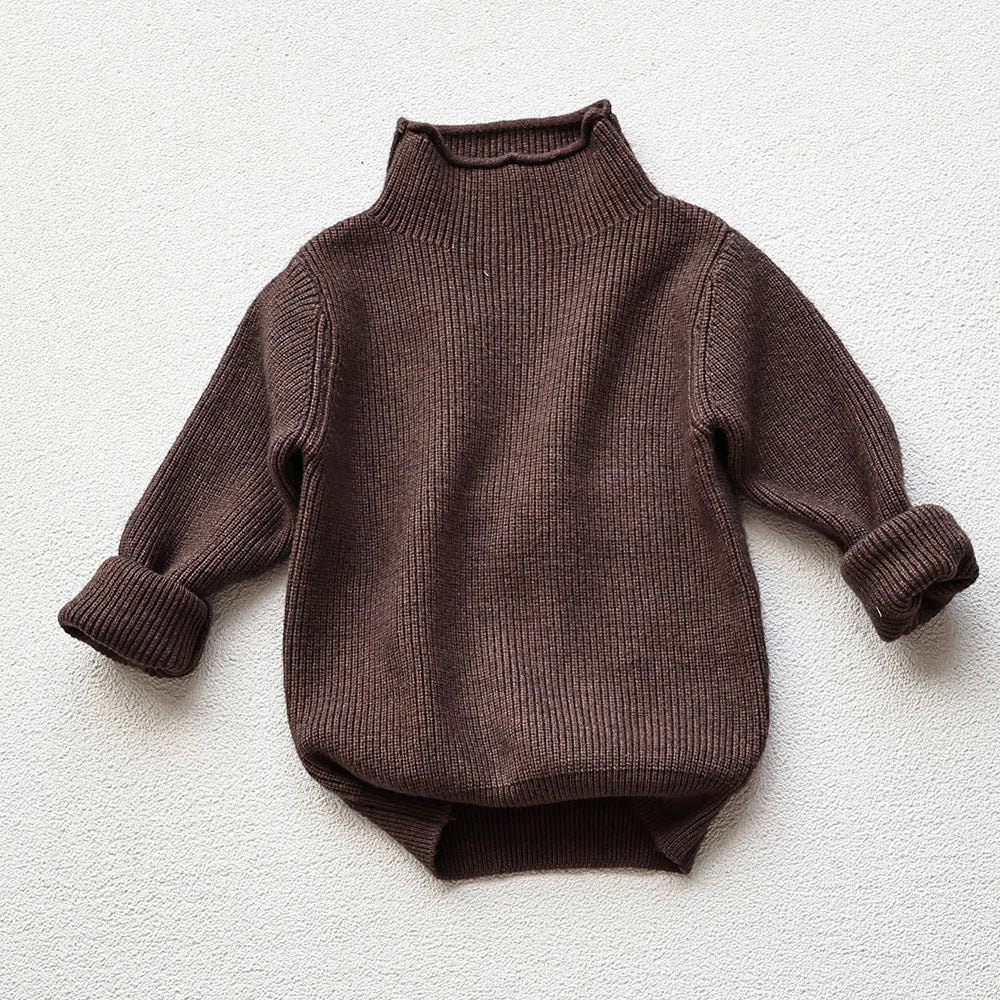 Soft Turtleneck Pullover Sweater