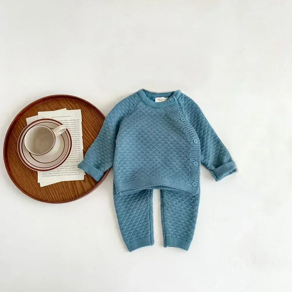 Soft Knitted Casual Set